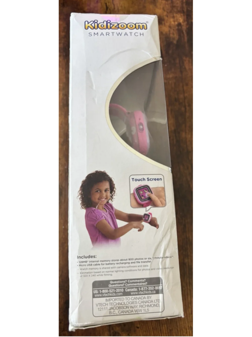 New Vtech Kidizoom Smart Watch DX3 Smartwatch For Kids Touch Screen Pink